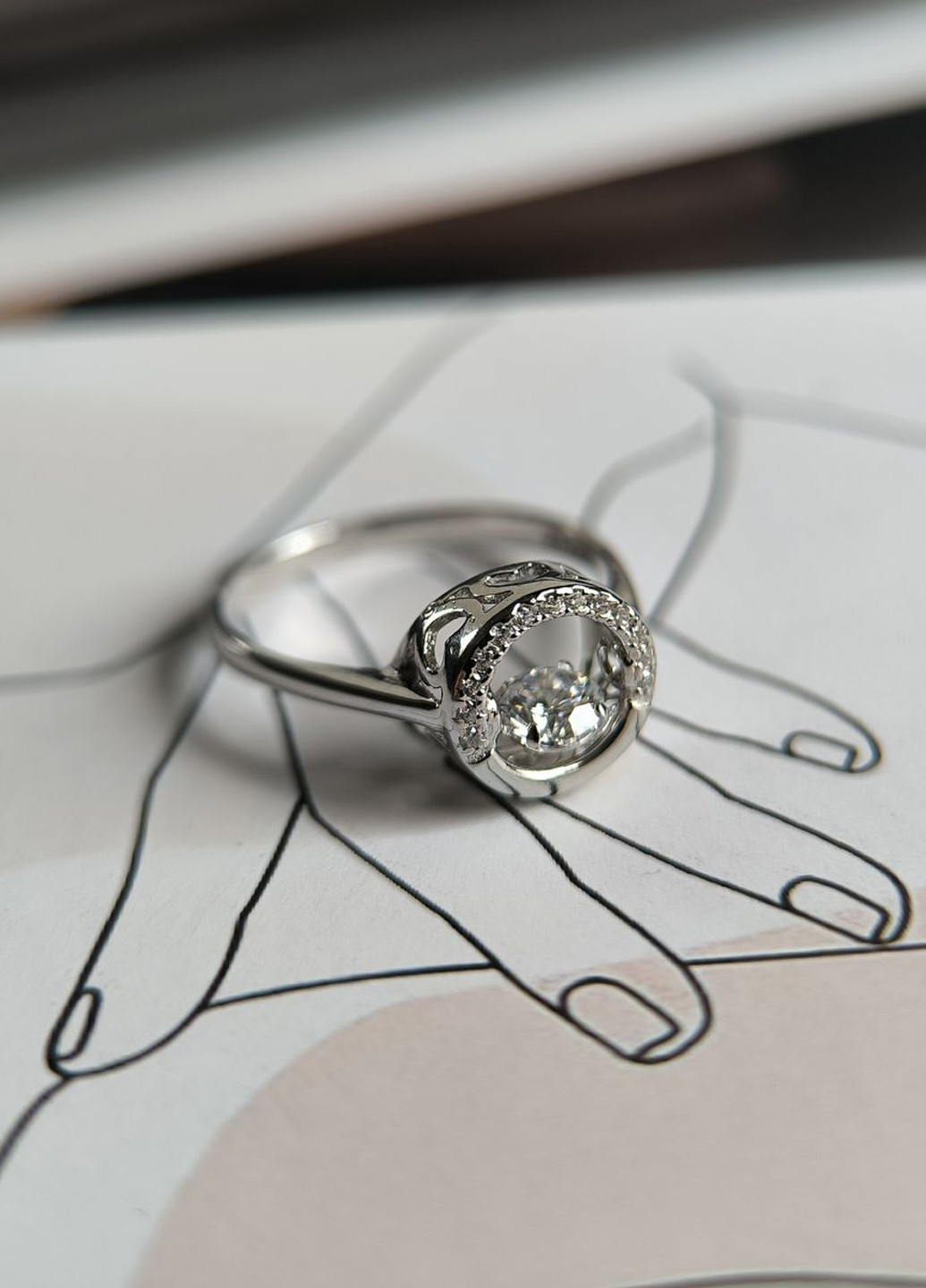 Кольцо Silver Flame (350941421)