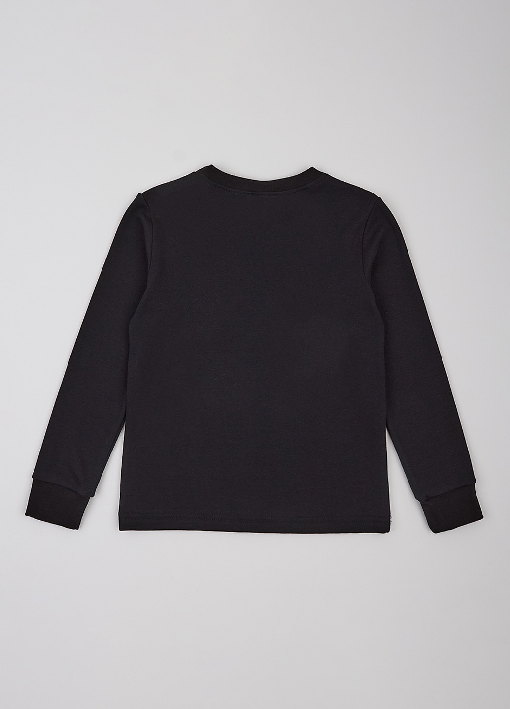 Черно-белый демисезонный кэжуал лонгслив Garnamama колор блок