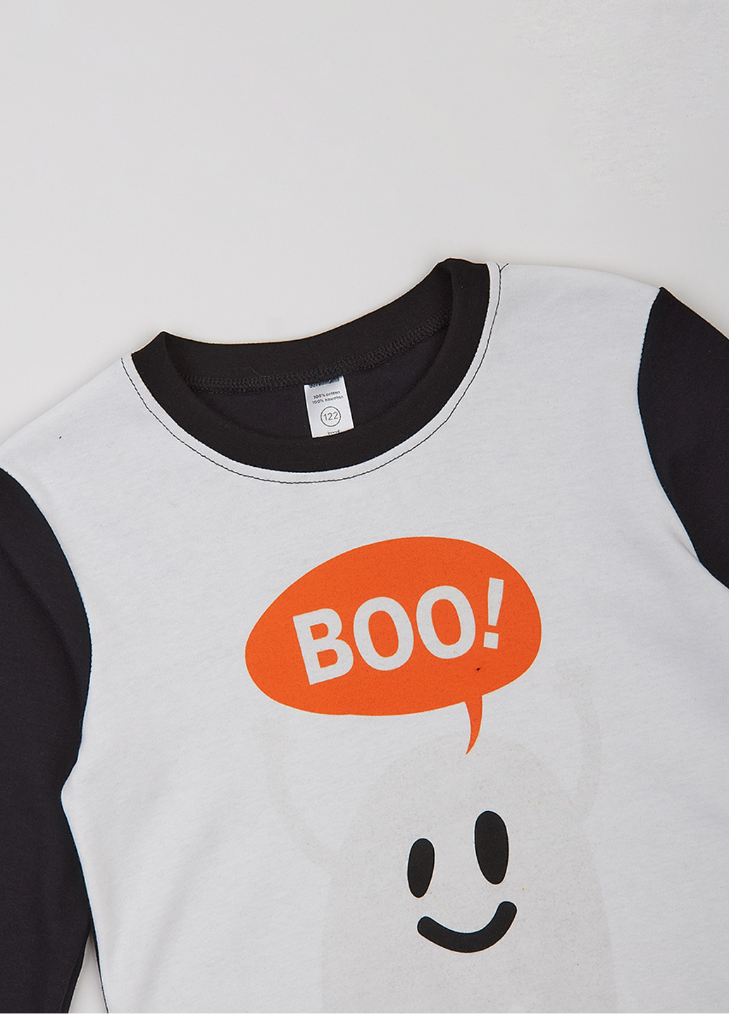 Черно-белый демисезонный кэжуал лонгслив Garnamama колор блок