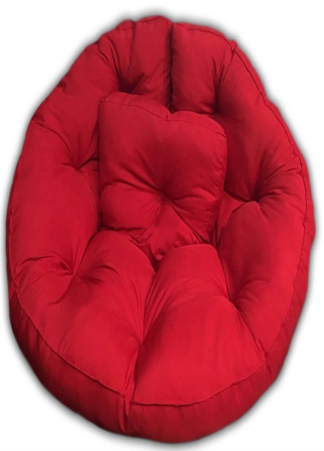 Кресло трансформер матрас с подушкой бескаркасное раскладное лежак Красный M (4200312) Francesco Marconi (215118455)