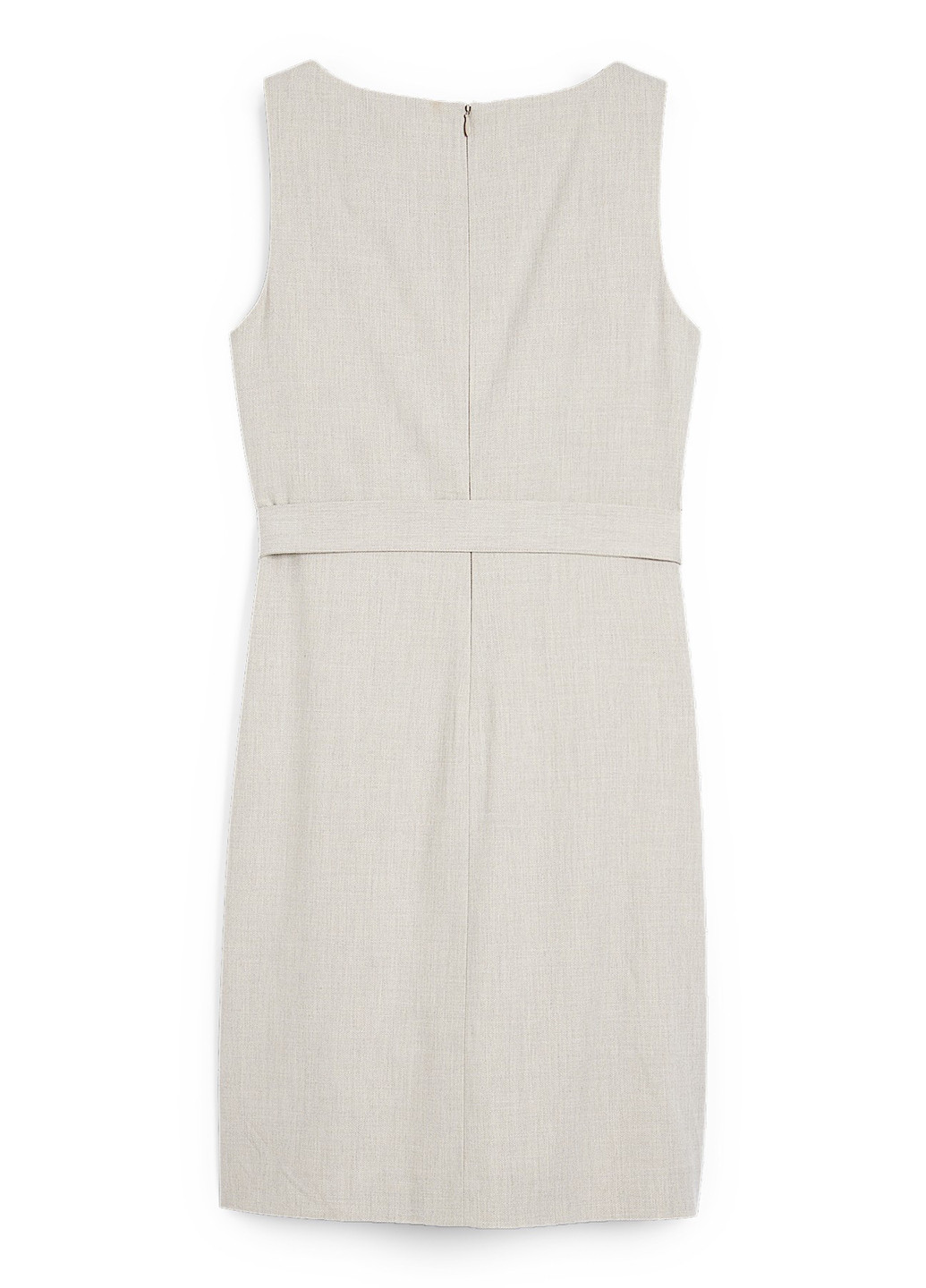 Бежева ділова, кежуал сукня C&A однотонна