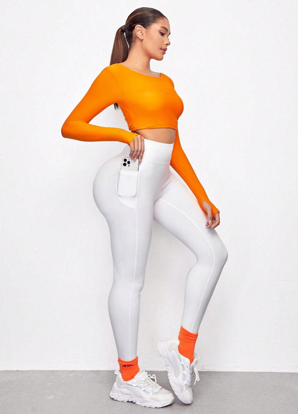 Костюм (топ, леггинсы) SHEIN (331035138)