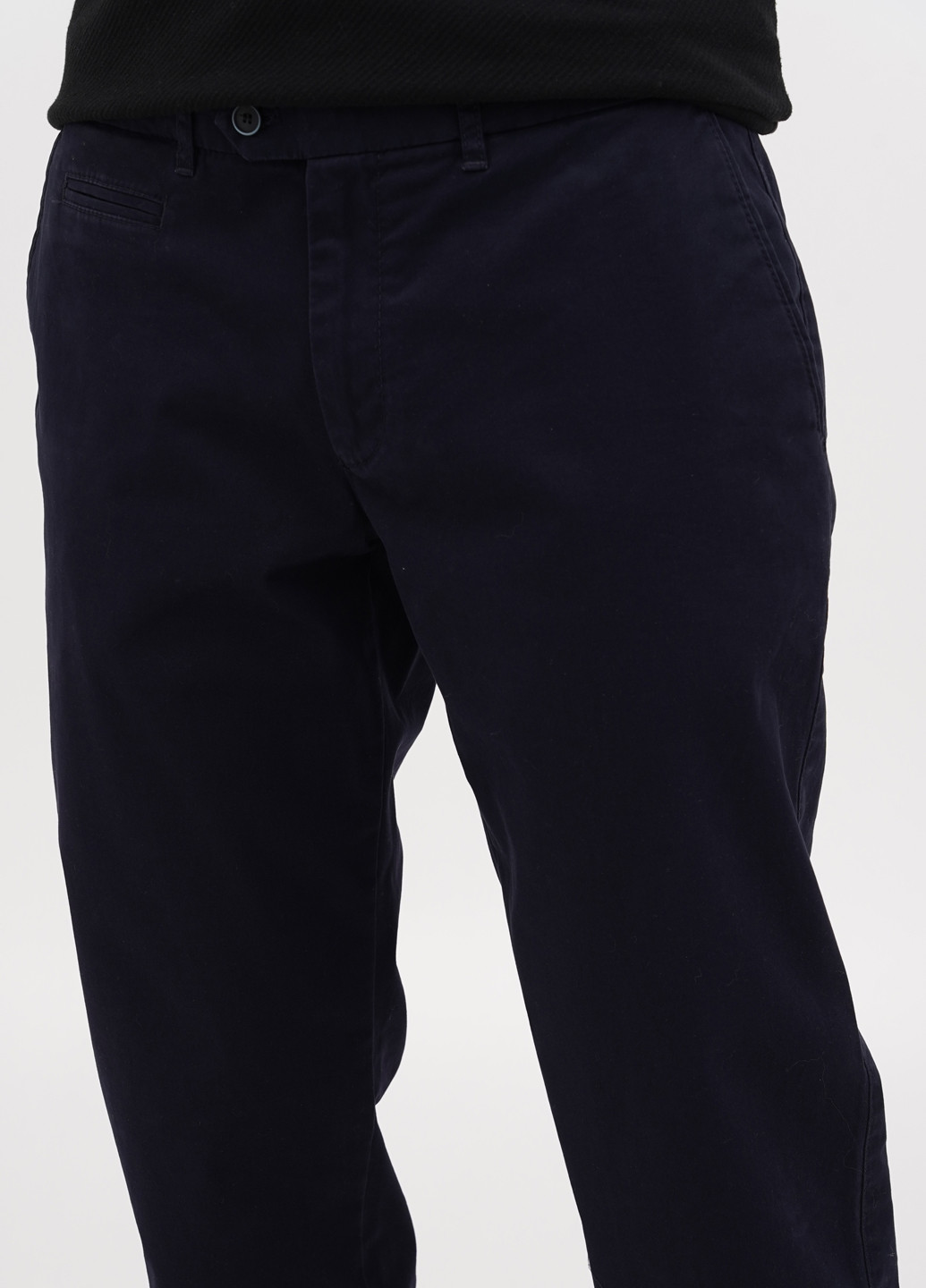 Темно-синие кэжуал демисезонные прямые брюки Lagrand