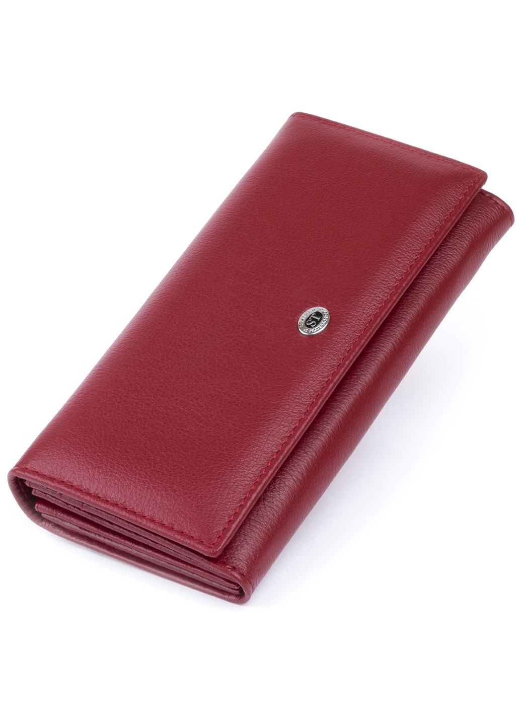 Жіночий шкіряний гаманець 18,5х9х2 см st leather (229459311)