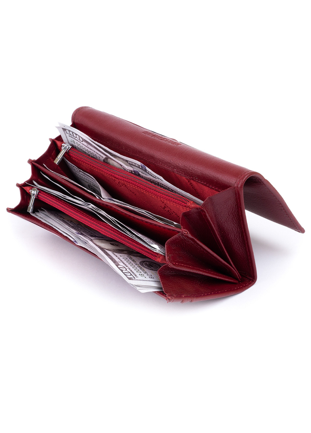 Жіночий шкіряний гаманець 18,5х9х2 см st leather (229459311)