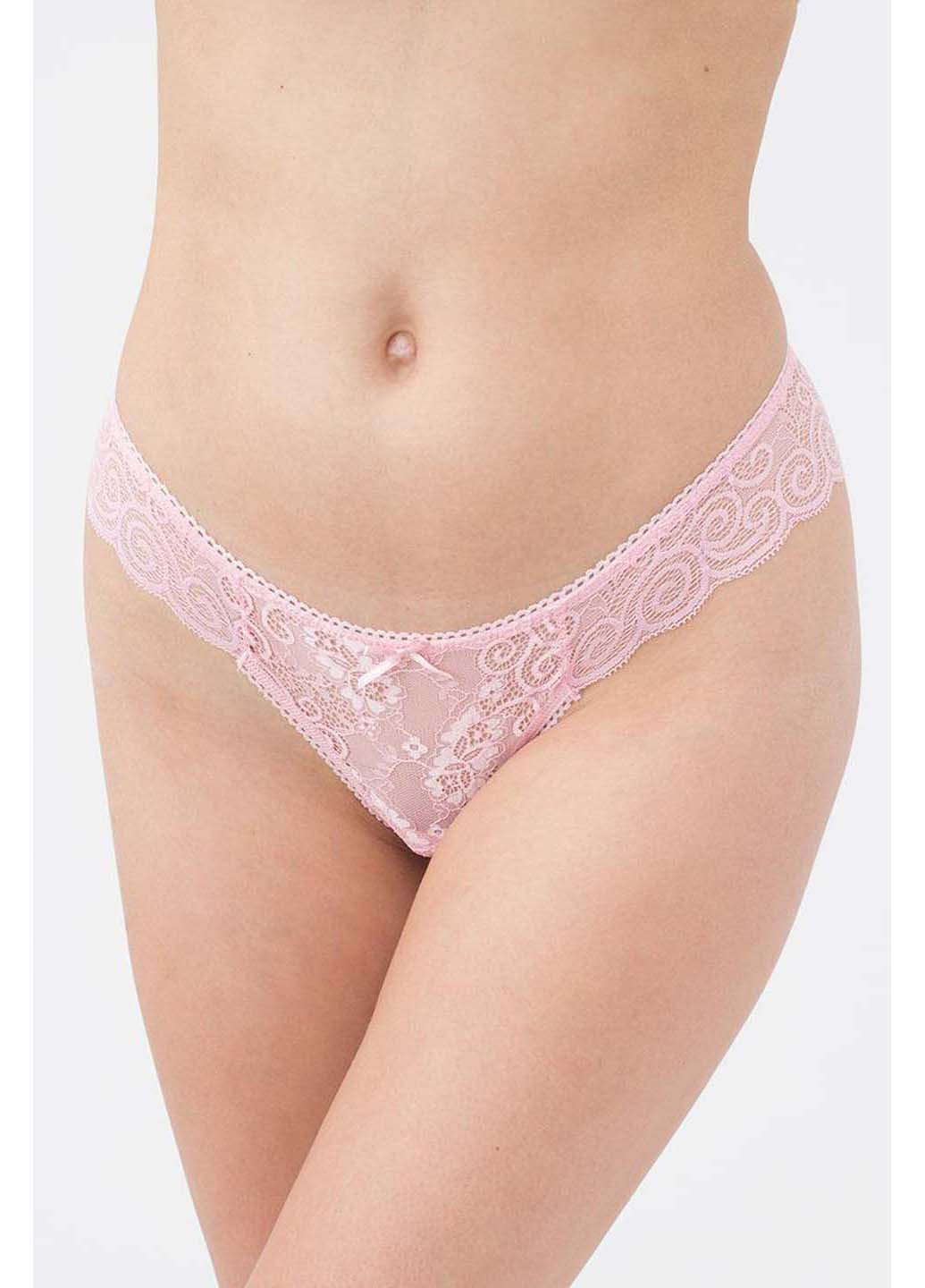 Трусики Giulia VALENCIA 220221 бразилиана однотонные розовые повседневные  ‣ Купить в интернет-магазине Каста ‣ Киев, Одесса, Харьков ‣ Доставка по  всей Украине! (#251155913)