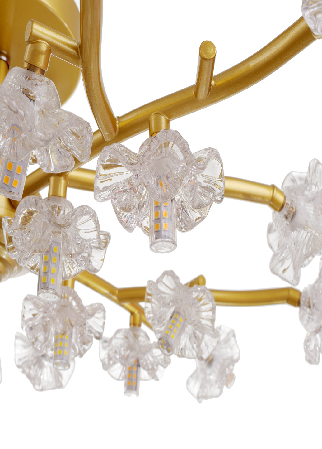 Стельова люстра на 24 лампочки BR-01 616C/24 G4 G Brille (247373776)