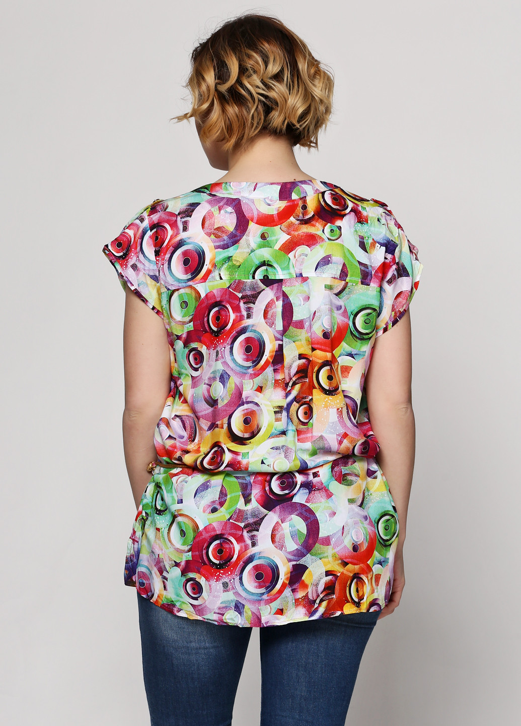 Комбинированная блуза Zukat
