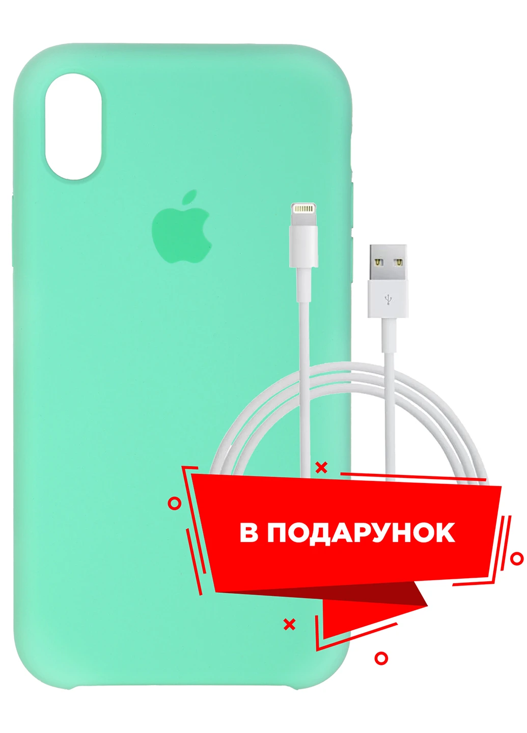 Чохол для Apple iPhone XR Spearmint + кабель Lightning (ARS56919) ARS (225525057)