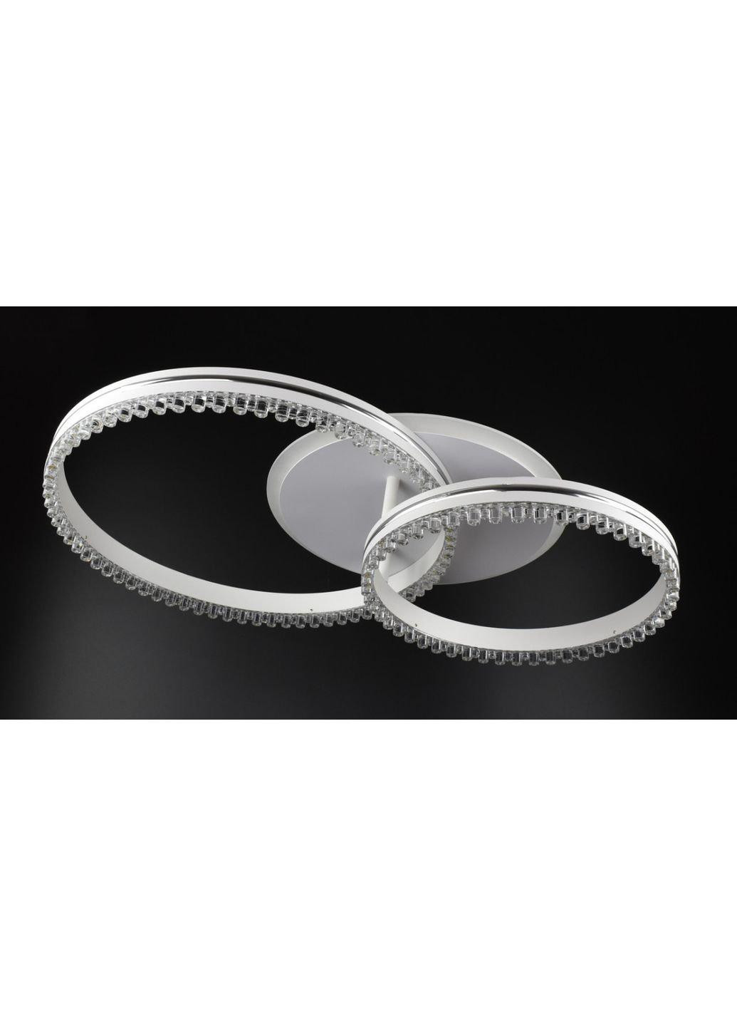 Люстра потолочная LED с пультом A55061/2B-RGB-wh+ch Белый 12х40х61 см. Sunnysky (253122300)