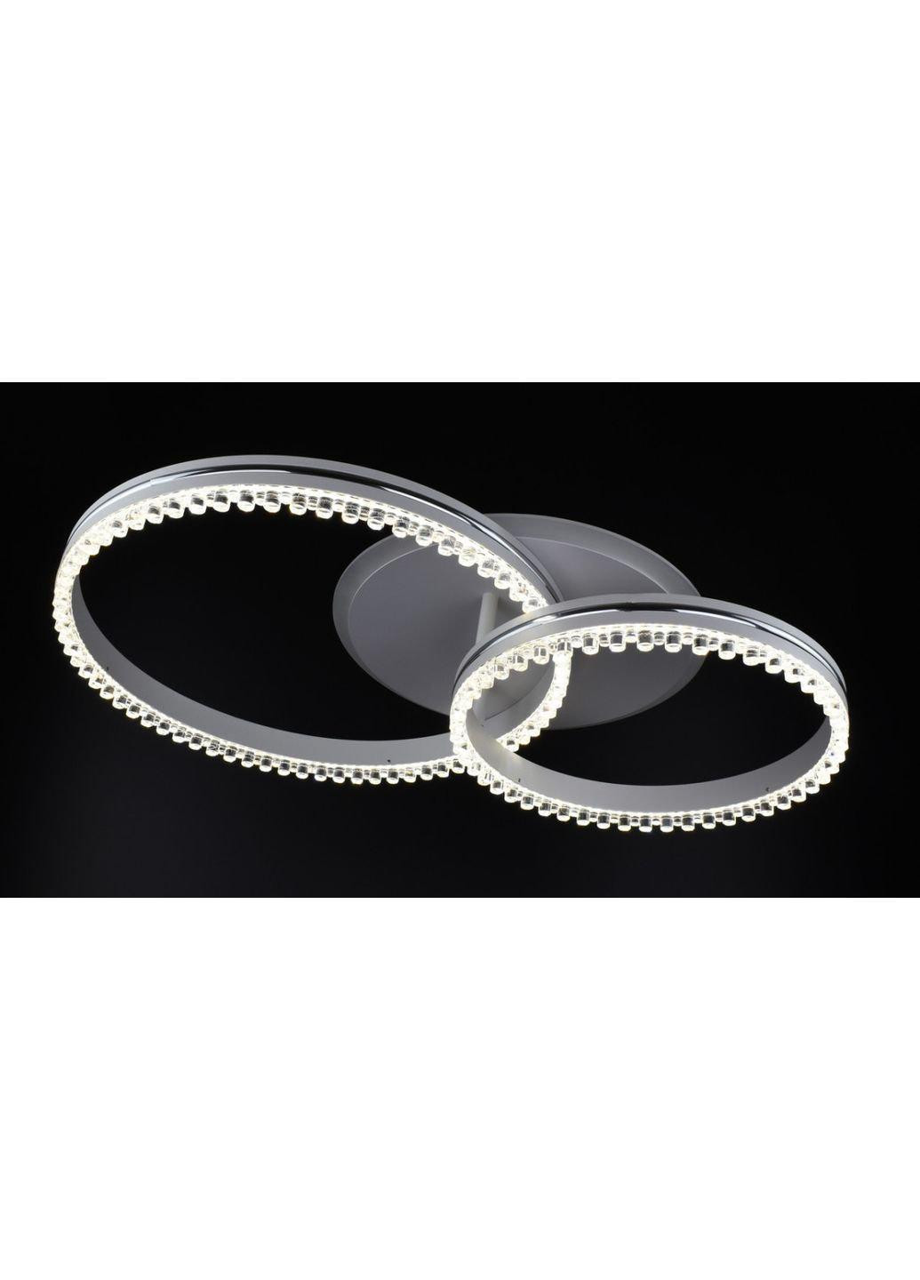 Люстра потолочная LED с пультом A55061/2B-RGB-wh+ch Белый 12х40х61 см. Sunnysky (253122300)