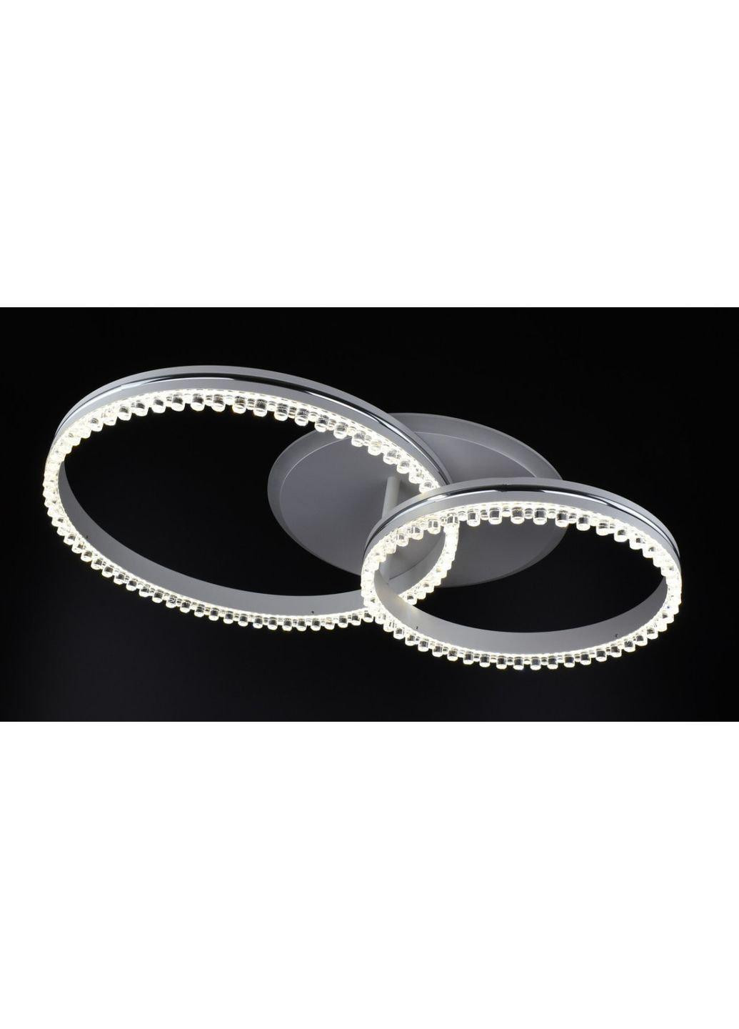 Люстра потолочная LED с пультом A55061/2B-RGB-wh+ch Белый 12х40х61 см. Sunnysky (253122300)