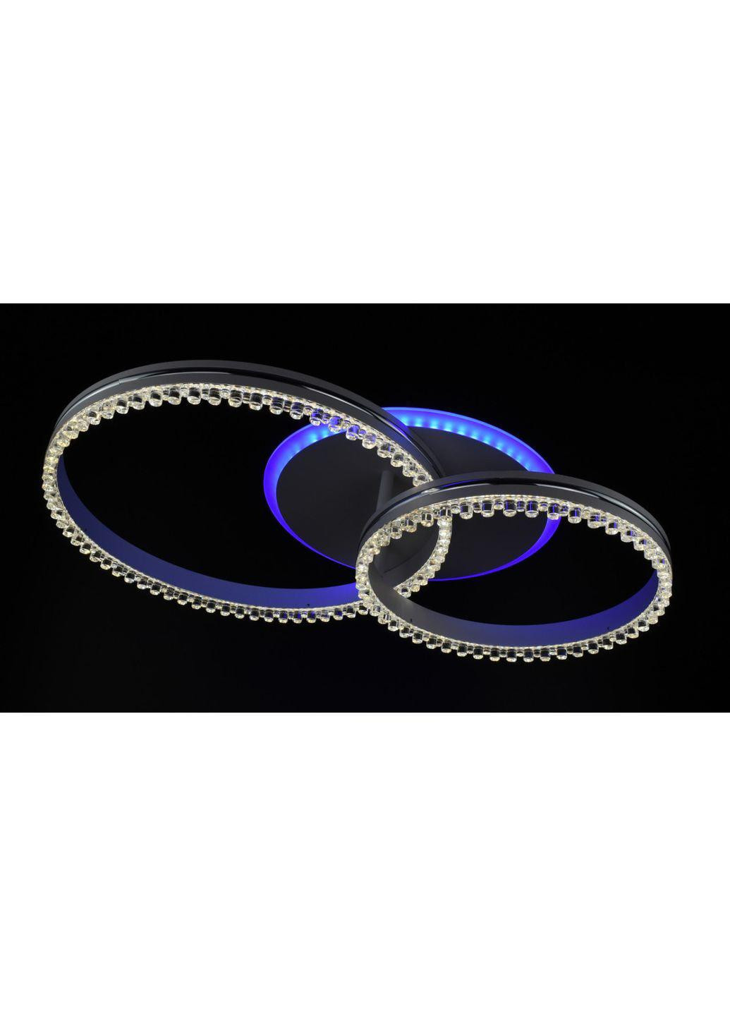 Люстра потолочная LED с пультом A55061/2B-RGB-wh+ch Белый 12х40х61 см. Sunnysky (253122300)