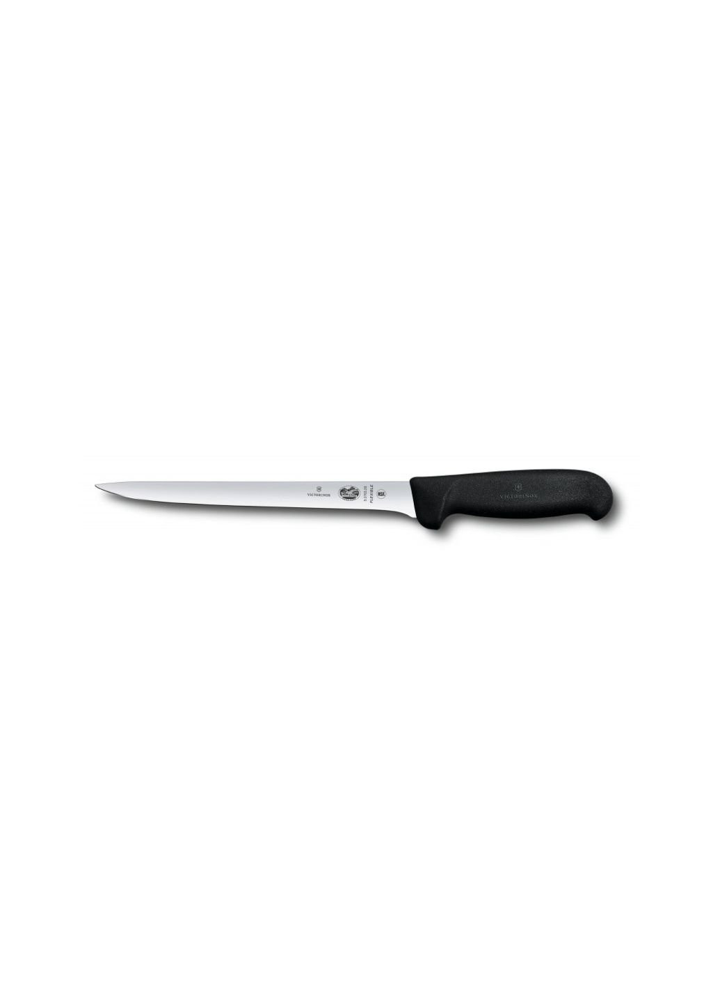Кухонный нож Fibrox Filleting Flexible 20 см Black (5.3763.20) Victorinox (254078733)