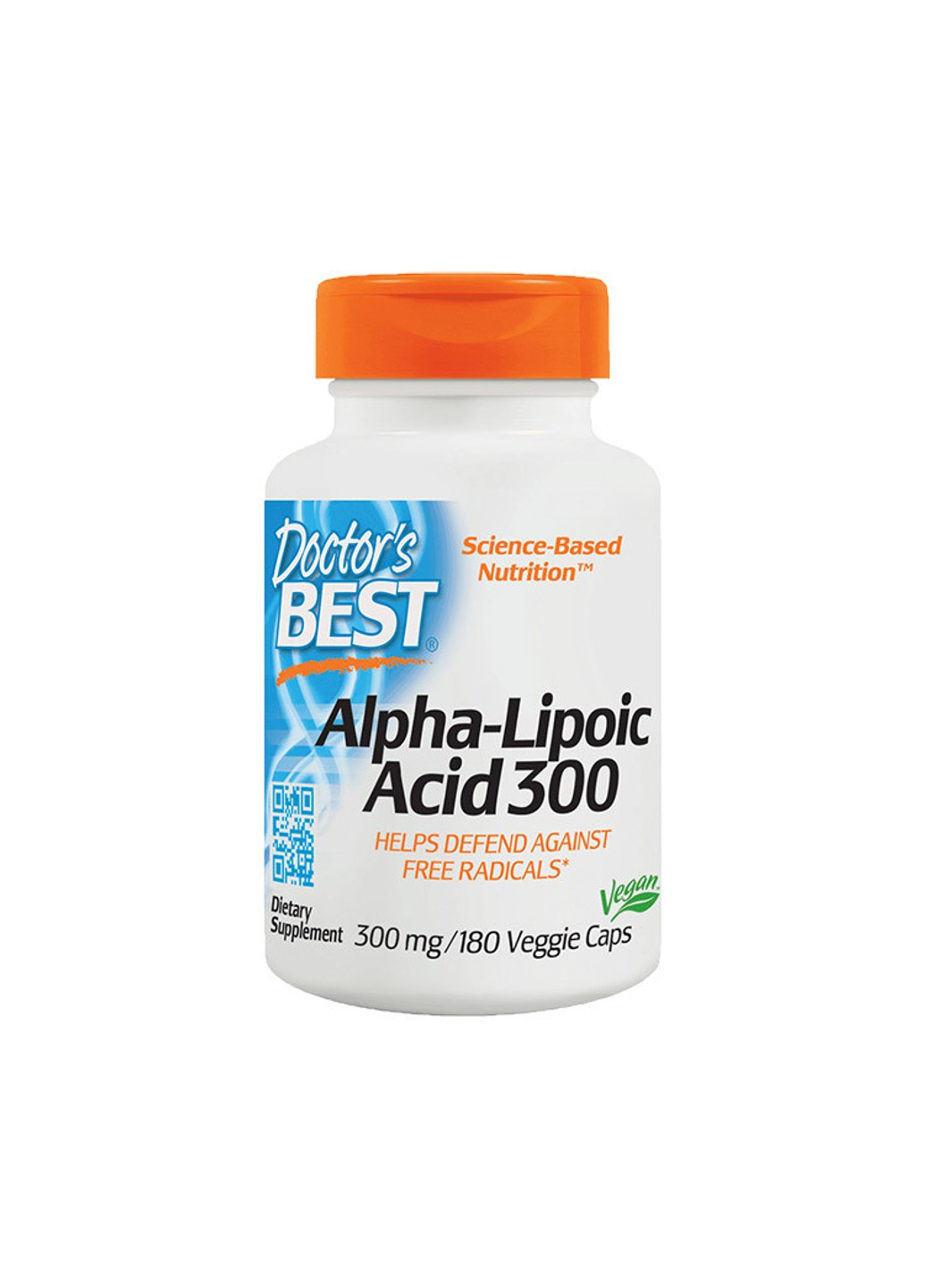 Альфа-липоевая кислота Doctors BEST Alpha-Lipoic Acid 300 (180 капс) доктор бест Doctor's Best (255410226)