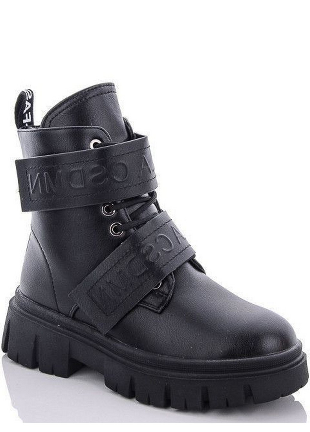 Черные кэжуал осенние зимние ботинки на овчине n40234-0 Jong Golf