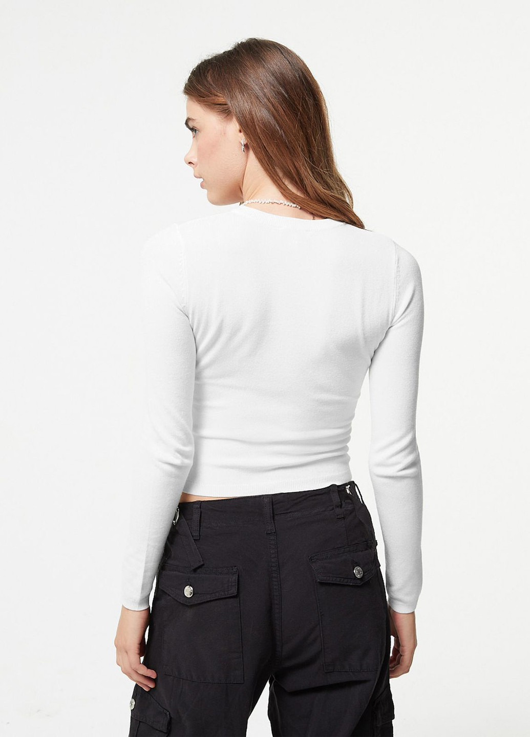 Білий демісезонний джемпер джемпер Jennyfer