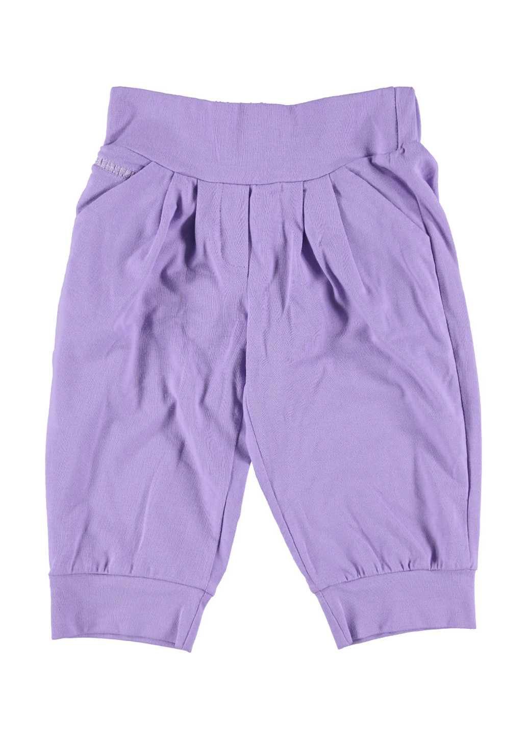Фиолетовые кэжуал демисезонные со средней талией брюки Wojcik