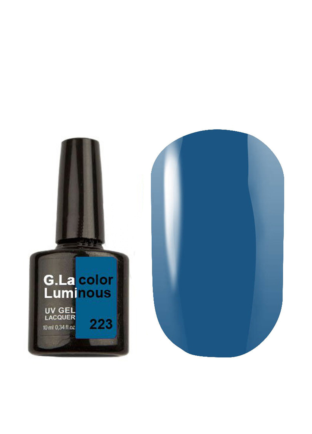 Гель-лак для нігтів UV Gel Lacquer Luminous №223 G.La Color (83228196)
