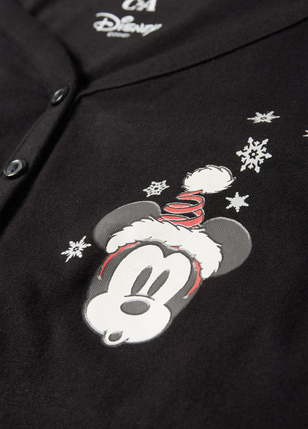 Черно-белая всесезон пижама (лонгслив, брюки) лонгслив + брюки C&A