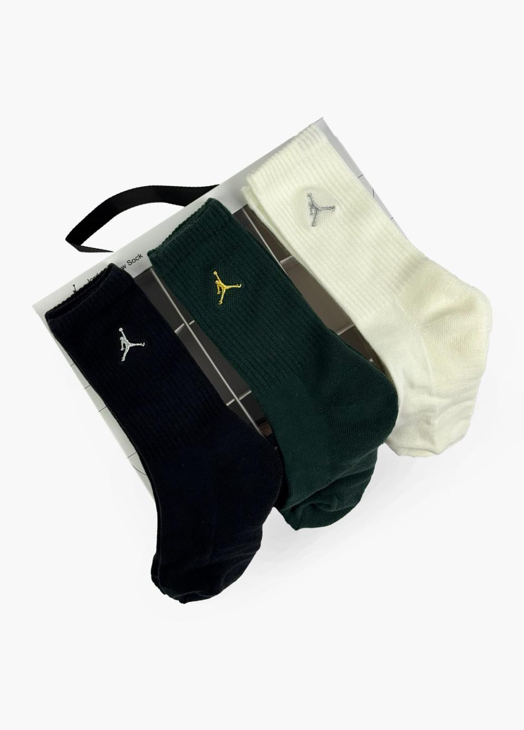 Комбинированные носки bj0810-x58 Jordan однотонные (369766444)