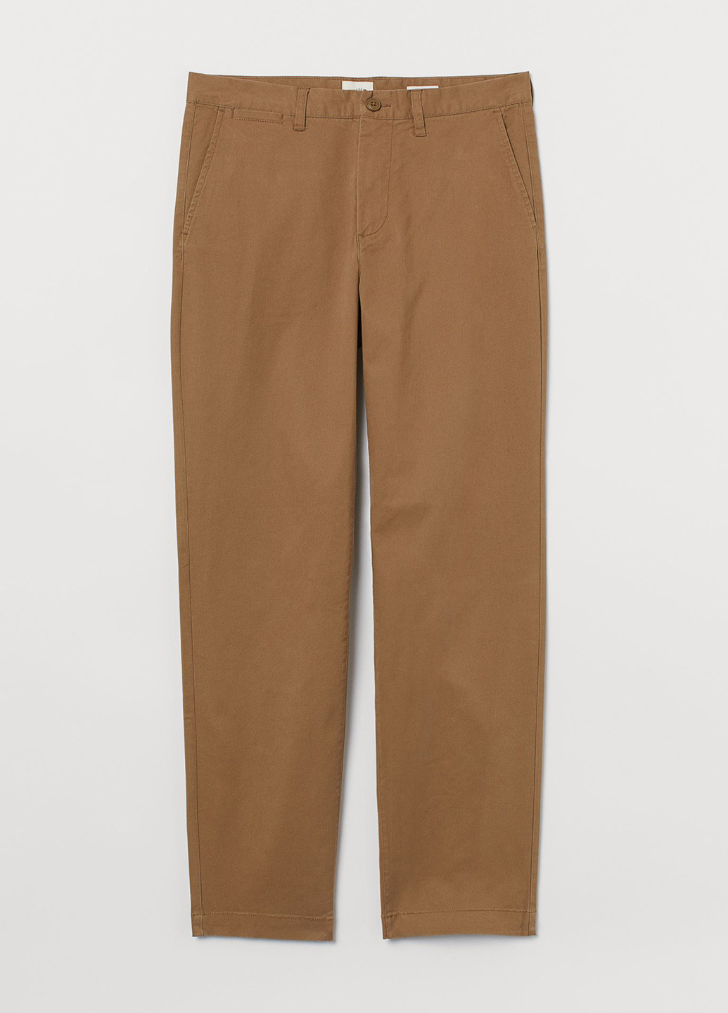 Светло-коричневые кэжуал демисезонные чиносы брюки H&M