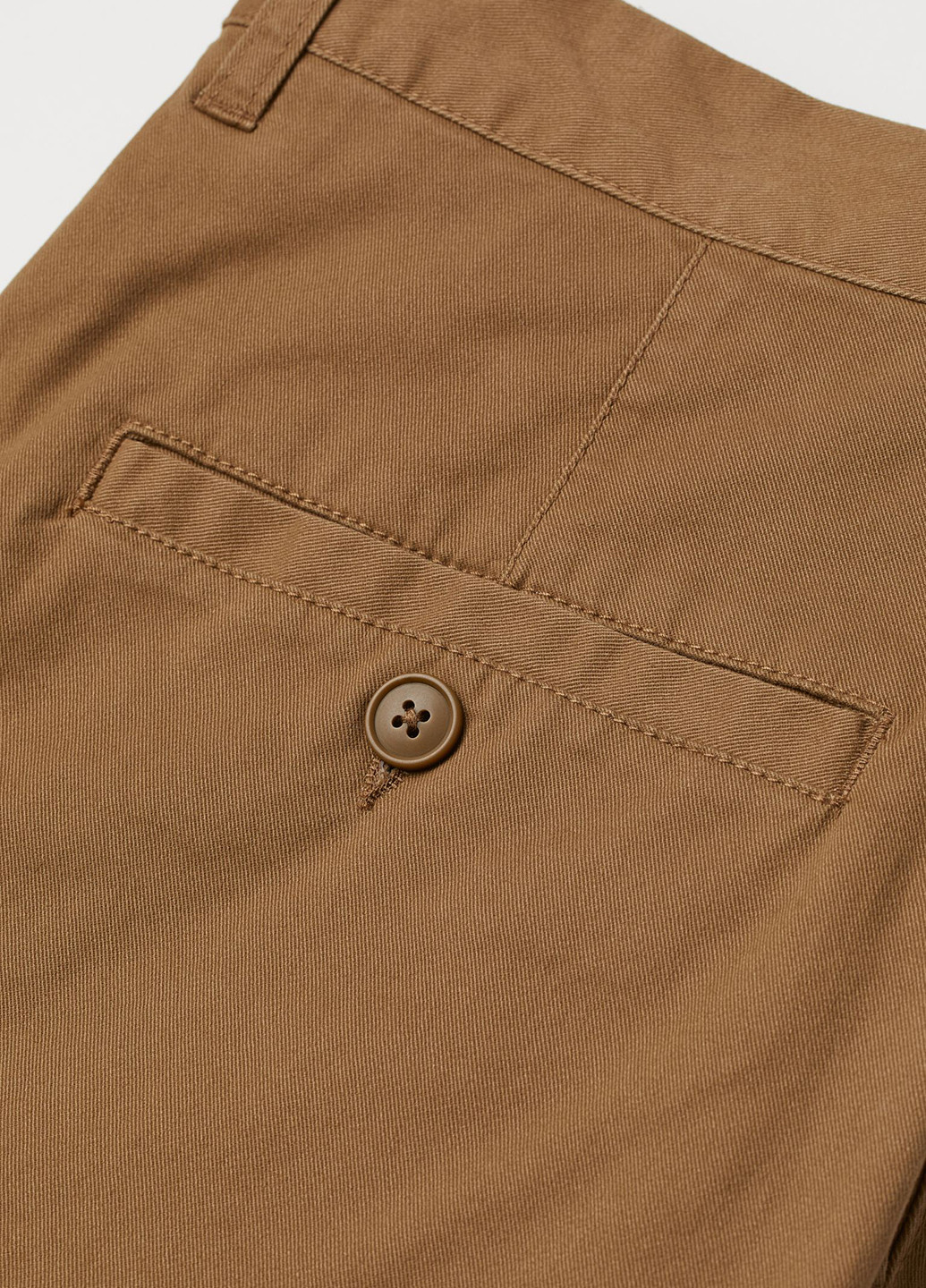 Светло-коричневые кэжуал демисезонные чиносы брюки H&M