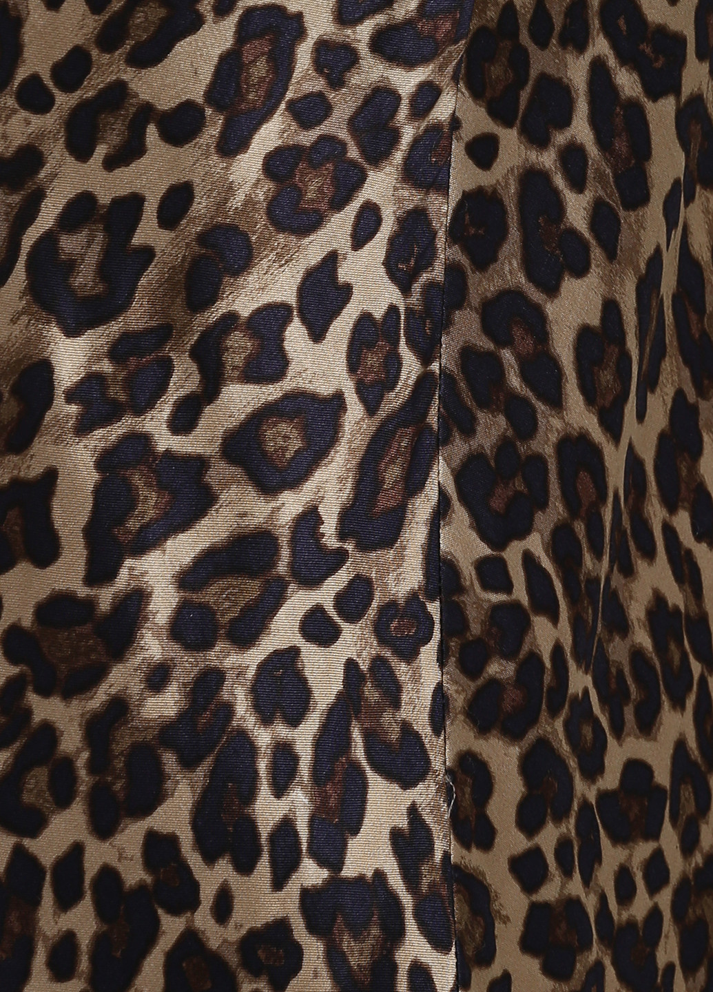 Коричневая кэжуал леопардовая юбка H&M годе