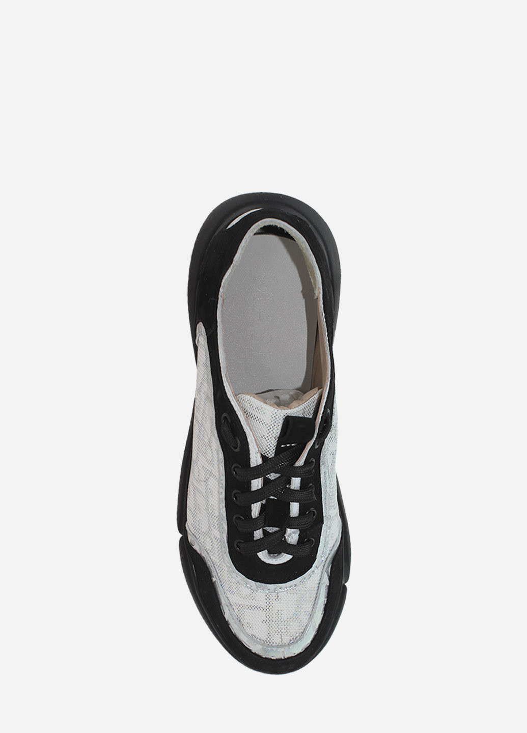 Чорні осінні кросівки rm9084 чорний-білий Masis