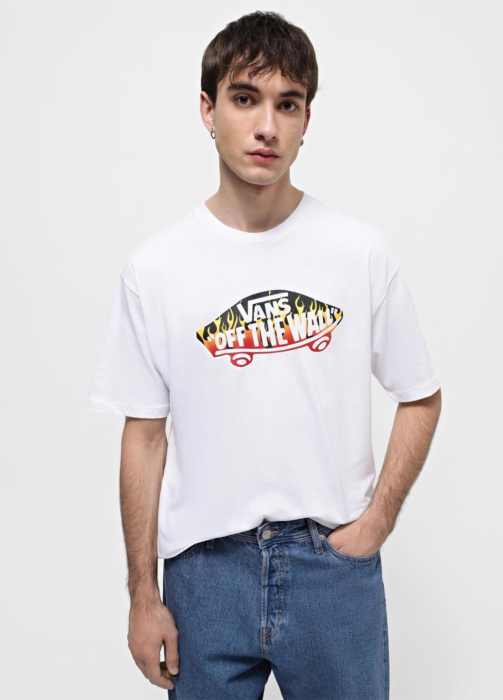 Біла футболка Vans