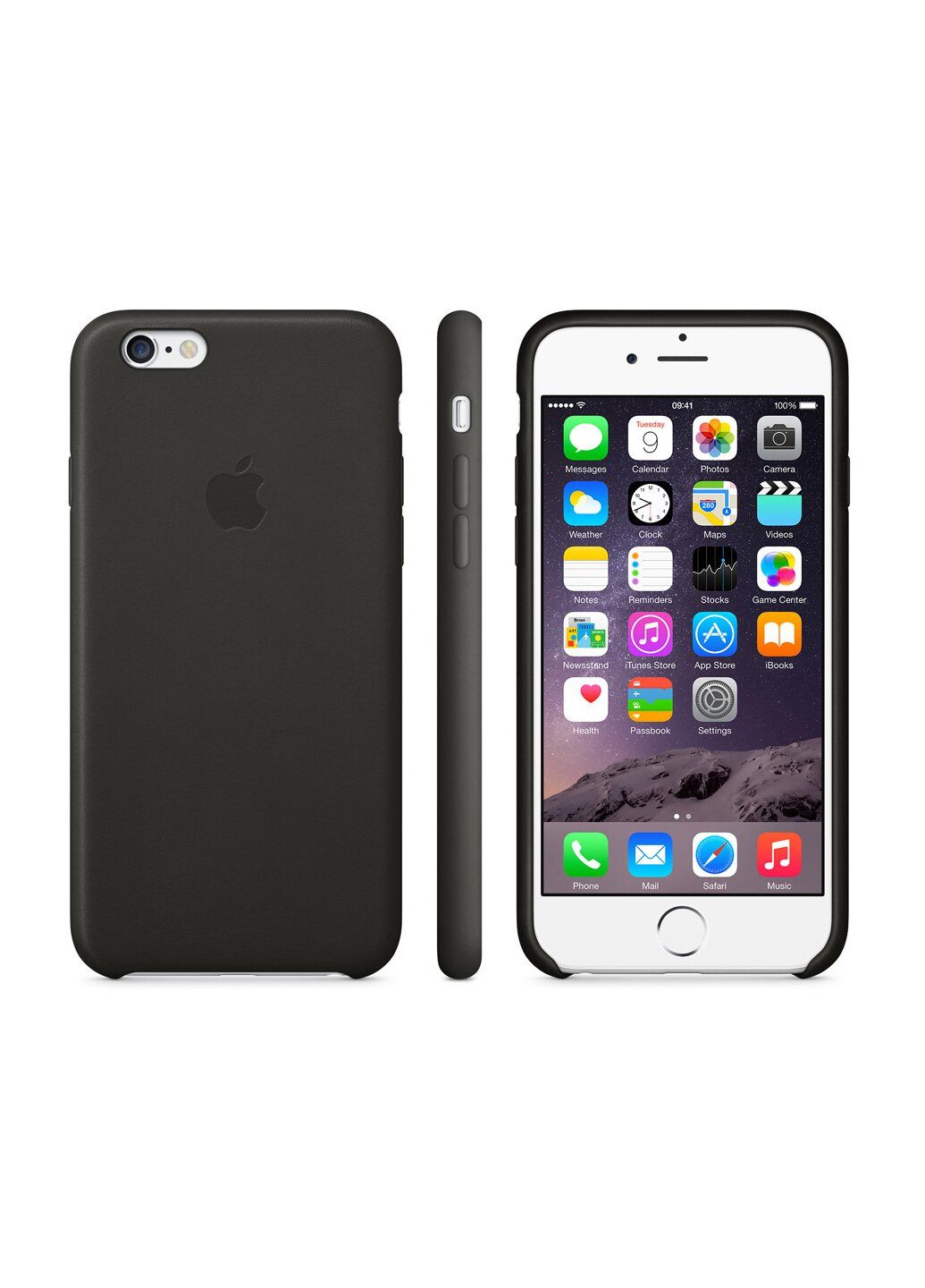 Чехол Silicone Case для iPhone SE/5s/5 black RCI (220821547)
