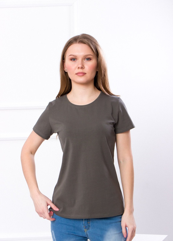 Футболка женская (p-6018) Носи своє - (256517311)