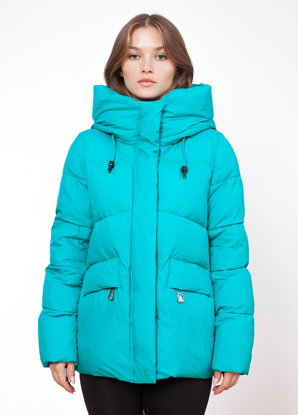 Бірюзова зимня куртка Peercat