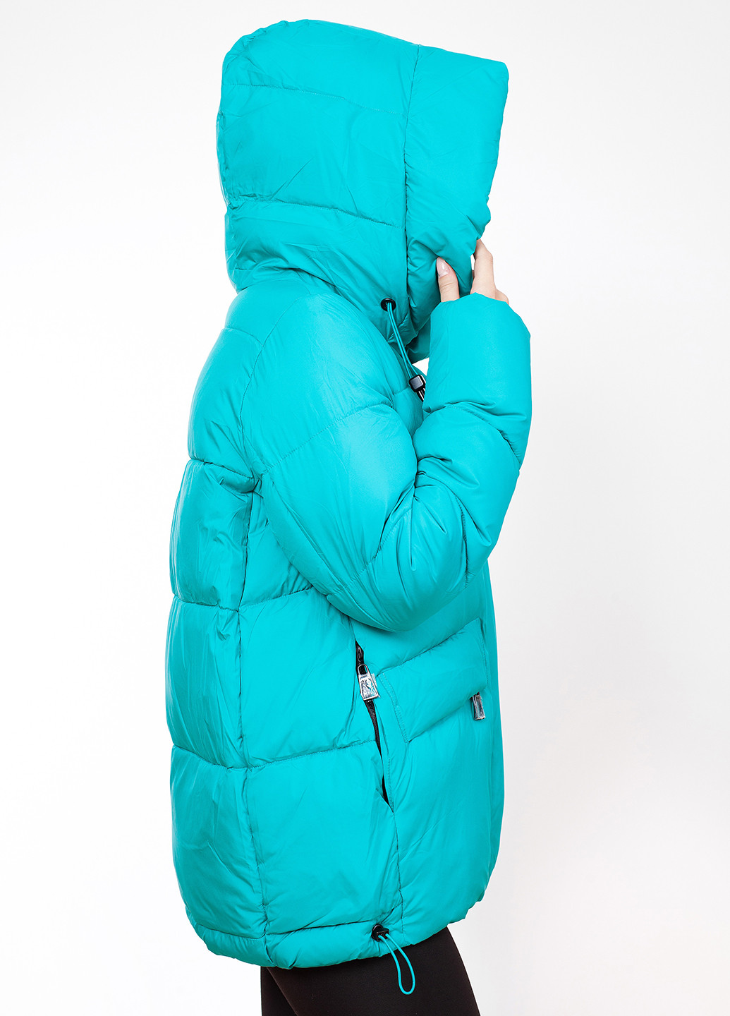 Бірюзова зимня куртка Peercat