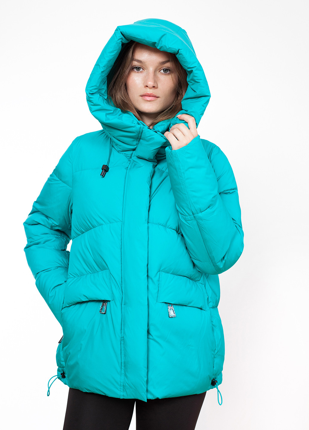 Бірюзова зимня куртка Peercat