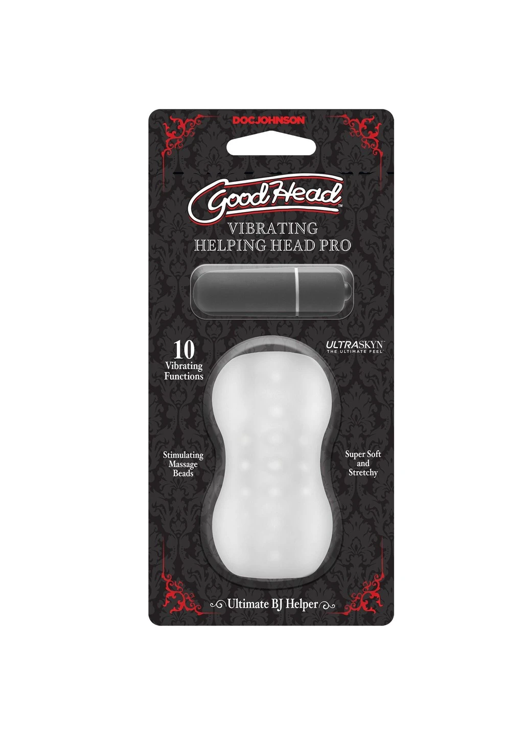 Мастурбатор GoodHead - Vibrating Helping Head Pro - Frost Doc Johnson (254785184)
