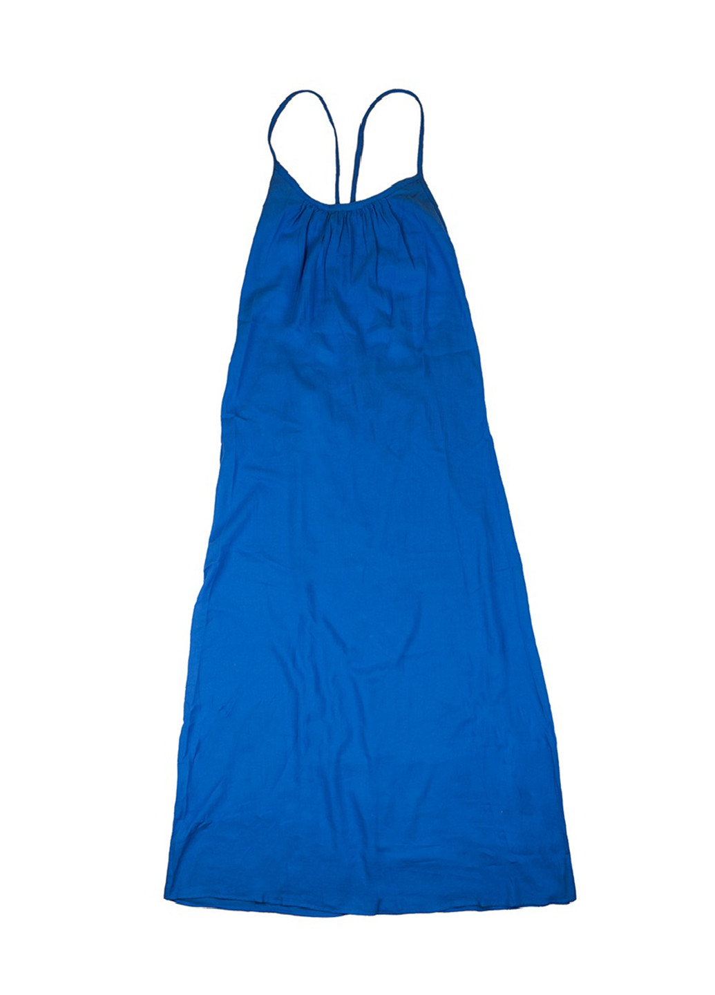 Синее кэжуал платье American Eagle однотонное