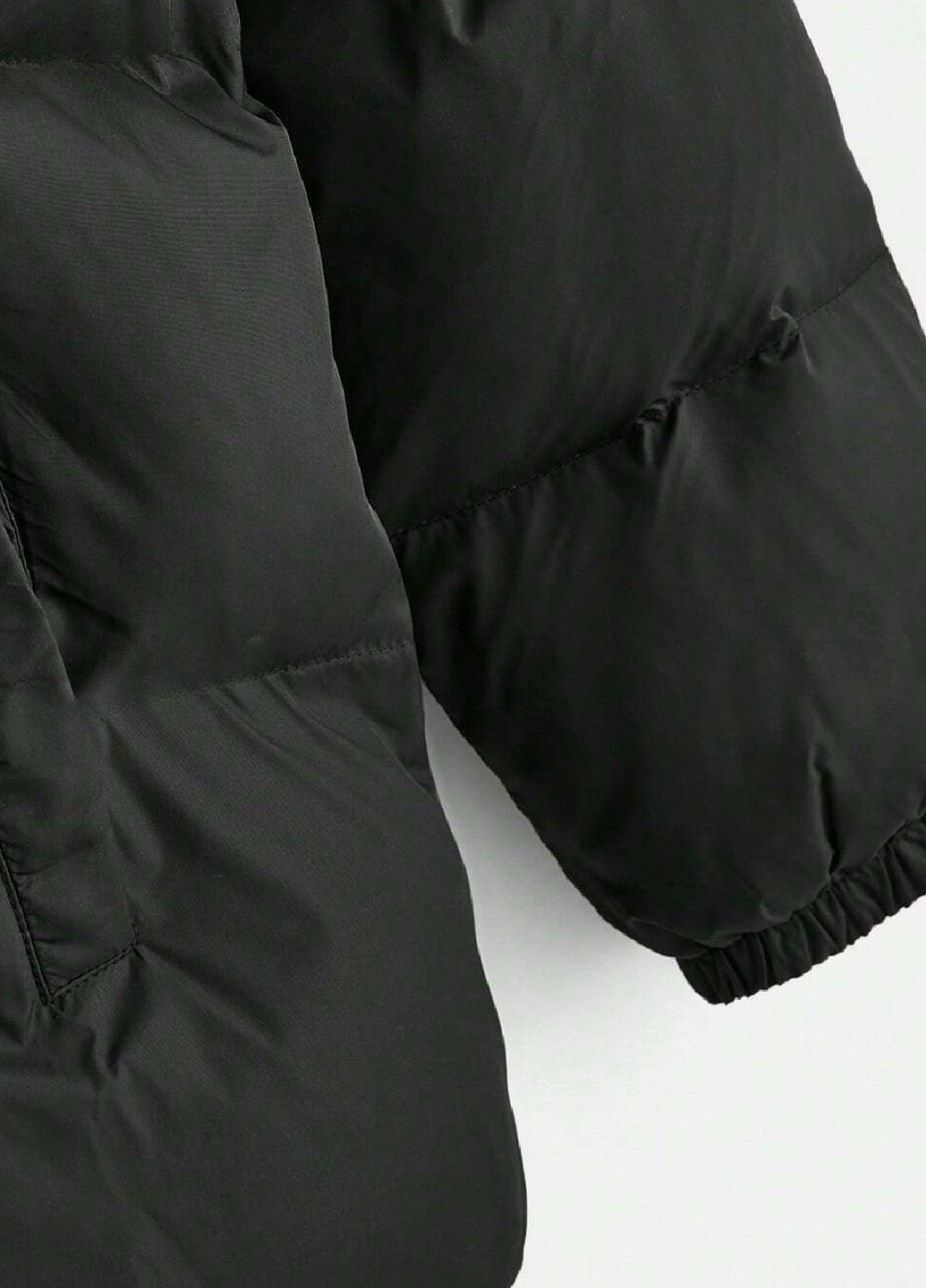 Чорна демісезонна куртка SHEIN