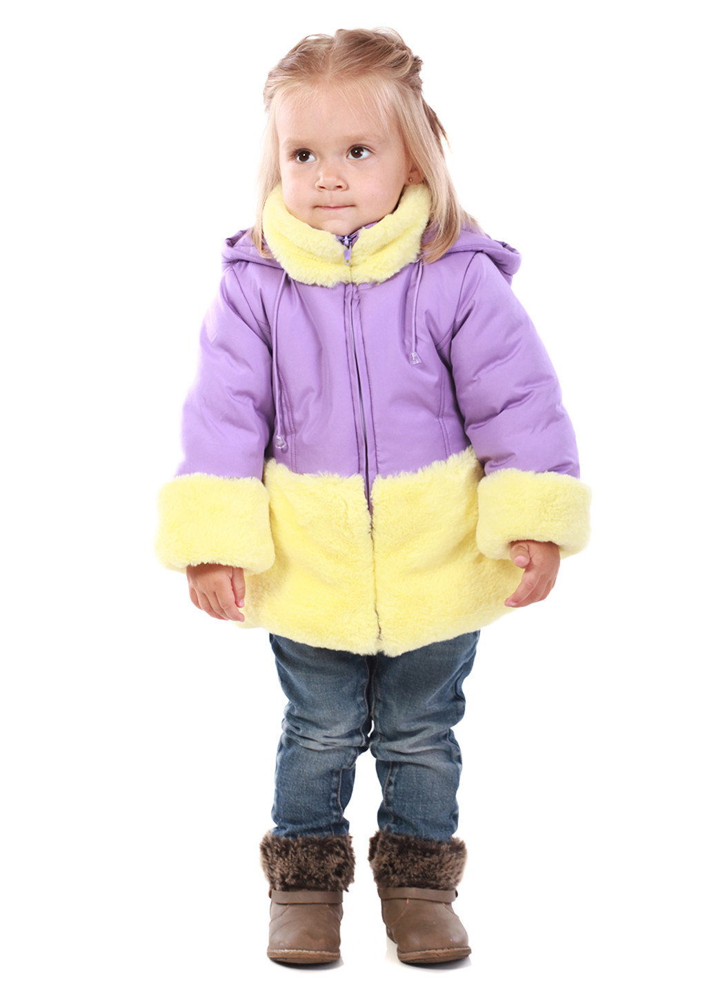 Комбинированная зимняя куртка Piccolo L