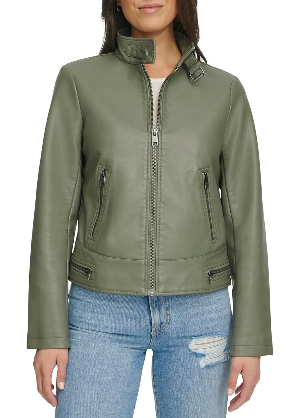 Зеленая демисезонная куртка Levi's