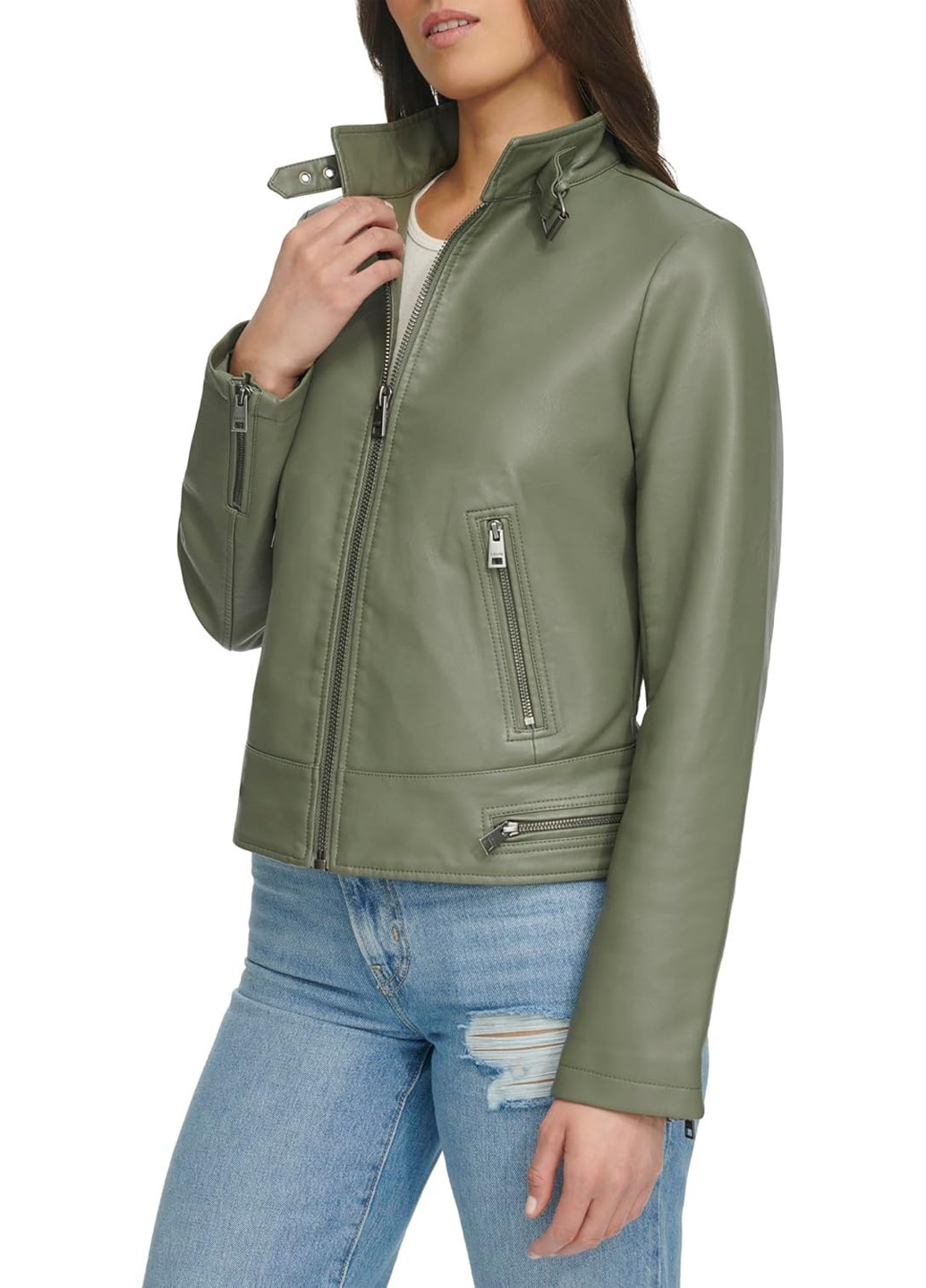 Зеленая демисезонная куртка Levi's