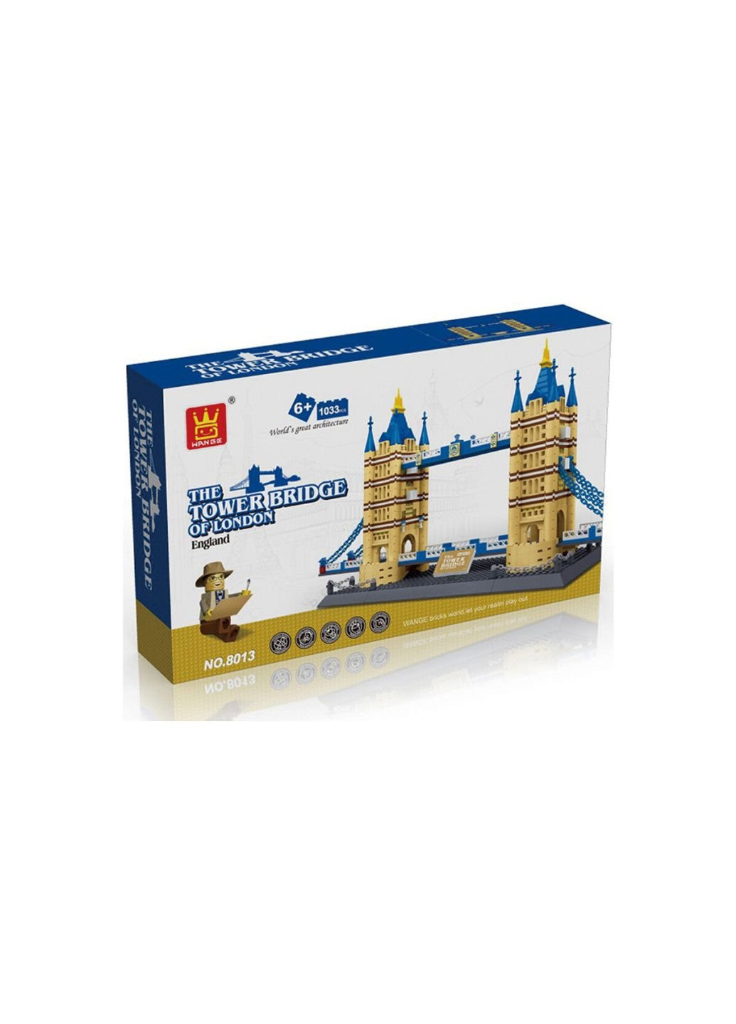 Конструктор Тауерський міст, Лондон, Англія (WNG-Tower-Bridge) Wange (254052933)