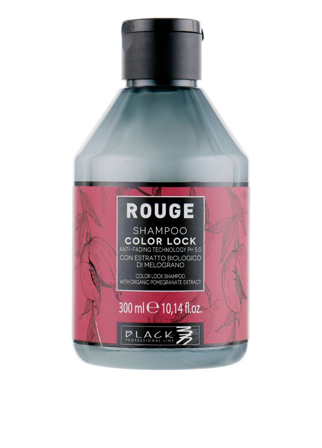 Шампунь для волосся Rouge Color Lock Shampoo, 300 мл Black Professional Line (182427584)