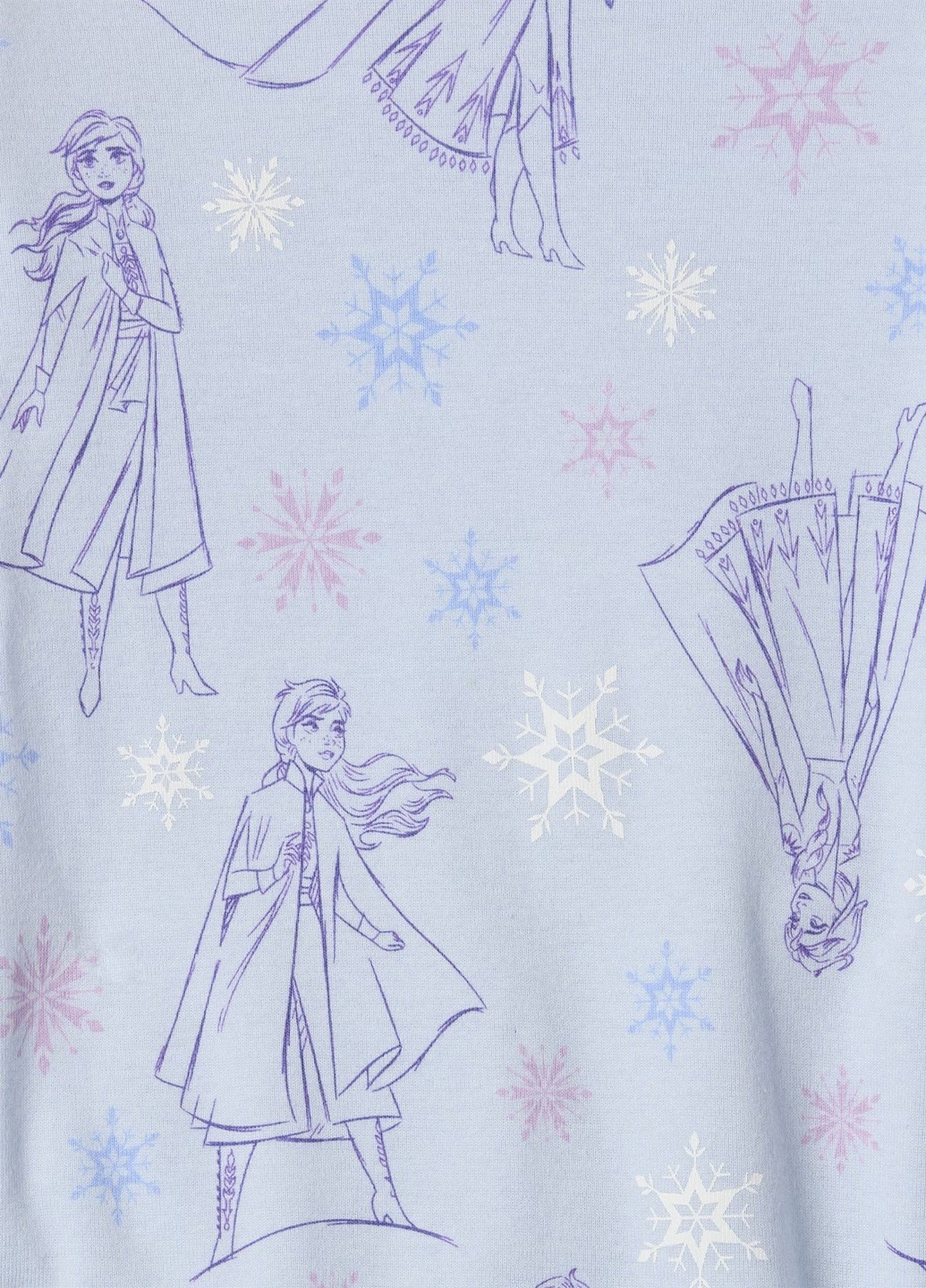 Блакитна всесезон піжама (лонгслів, штани) лонгслів + брюки Gap