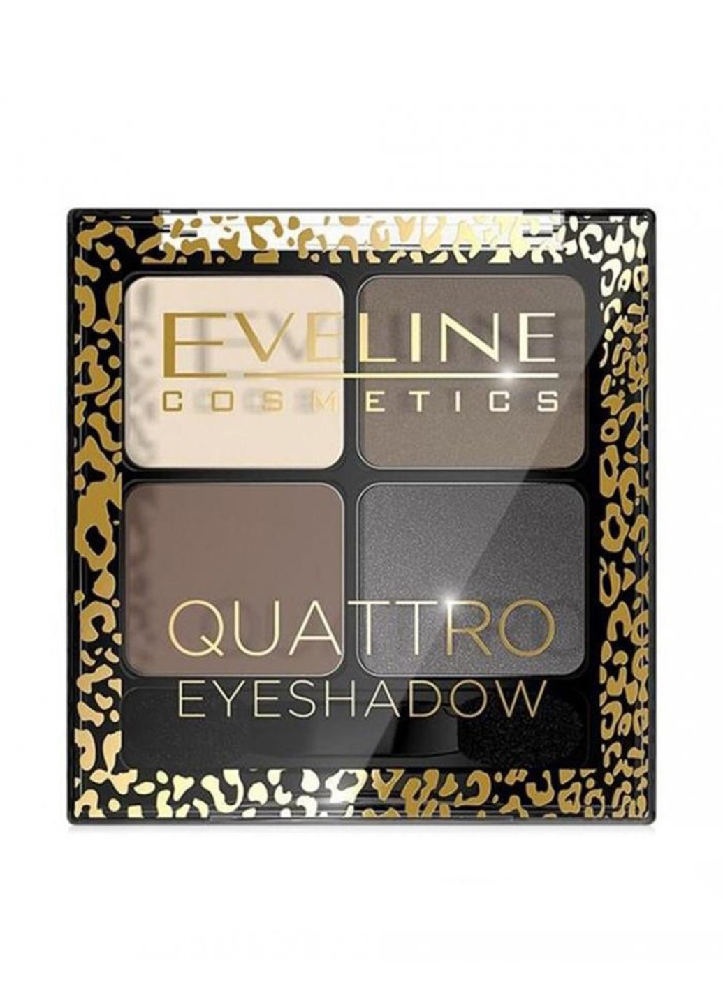 Палитра теней для век Quattro Eye Shadow 10, 5,2 г Eveline Cosmetics (75098169)