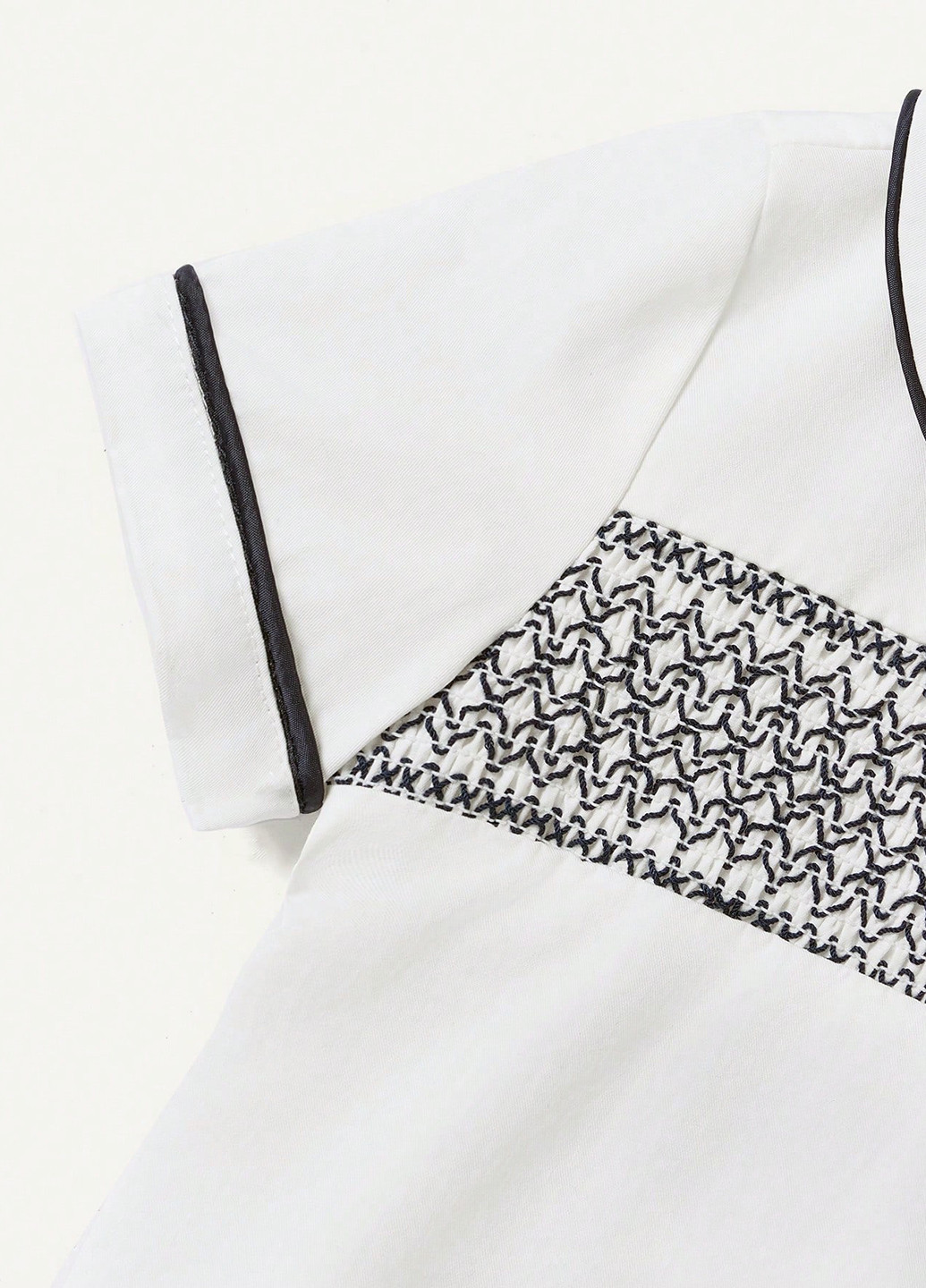 Комбинированный демисезонный костюм (рубашка, шорты) SHEIN