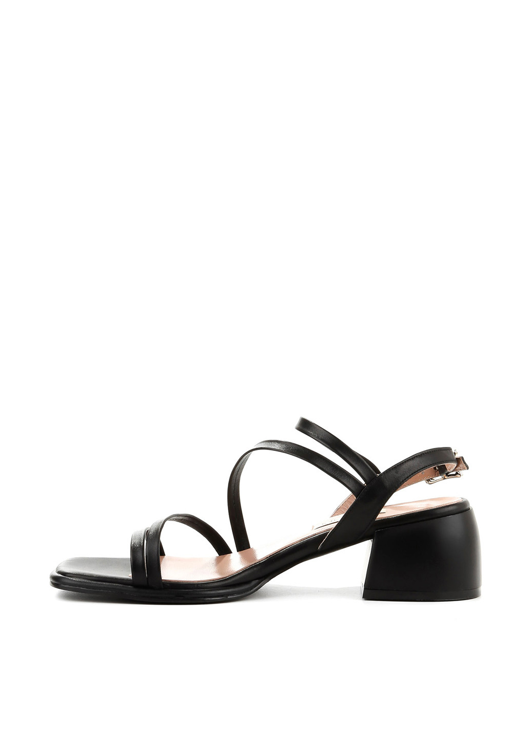 Черные босоножки Le'BERDES с ремешком