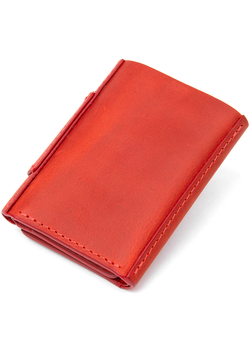 Жіночий шкіряний гаманець 8х10х1,5 см Grande Pelle (253490685)