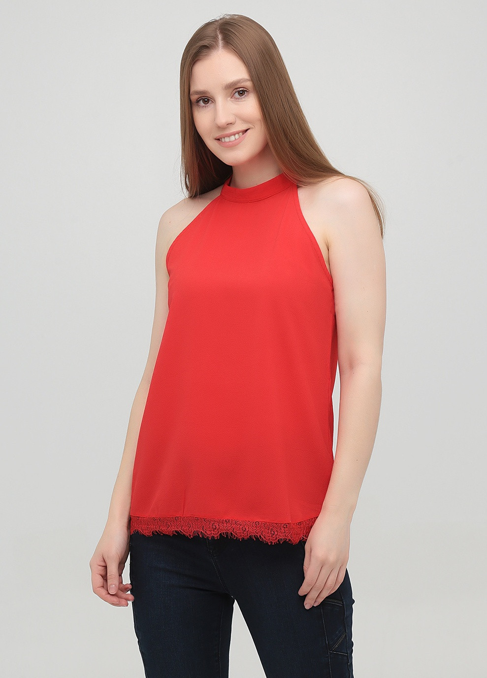 Красная блуза Jennyfer