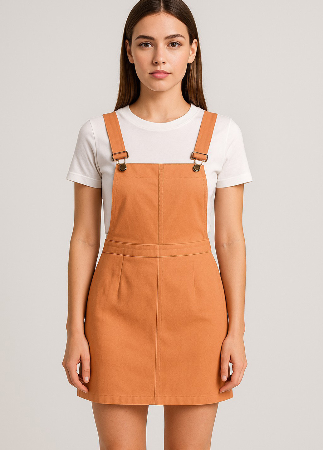 Летний женский сарафан Sassofono однотонный